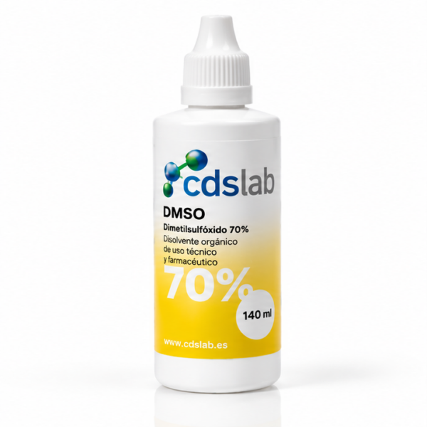 DMSO 140 ml de pureza 70 % CDSLAb