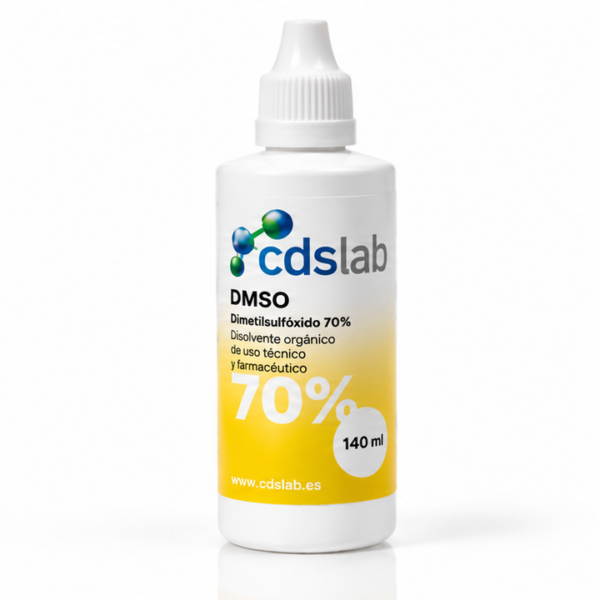 DMSO 70 % de pureza 250 ml CDSLAb en botella con dosificador