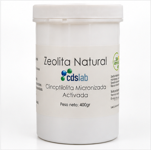CDSLAb Natural Zeolite 400g with micronized clinoptilolite