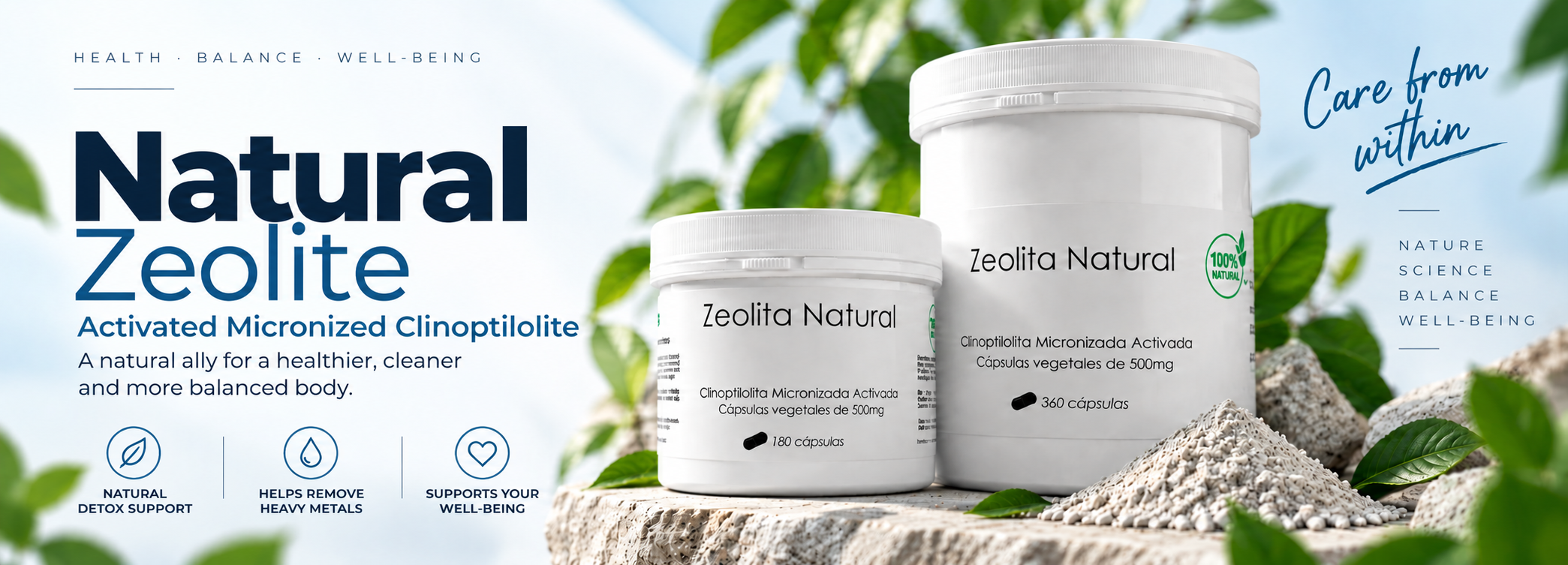 Natural Zeolite – Micronized Activated Clinoptilolite