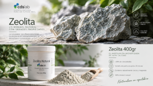 Zeolita clinoptilolita micronizada natural de CDSLAb